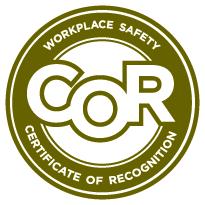 COR Certificate of Recognition